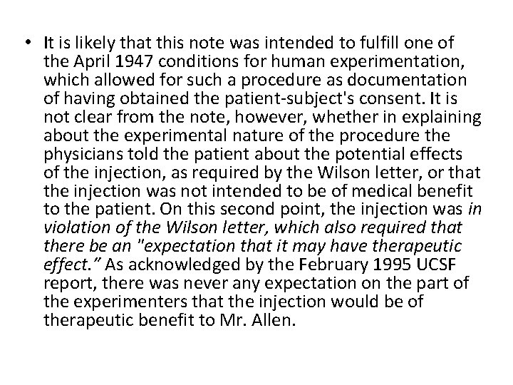  • It is likely that this note was intended to fulfill one of