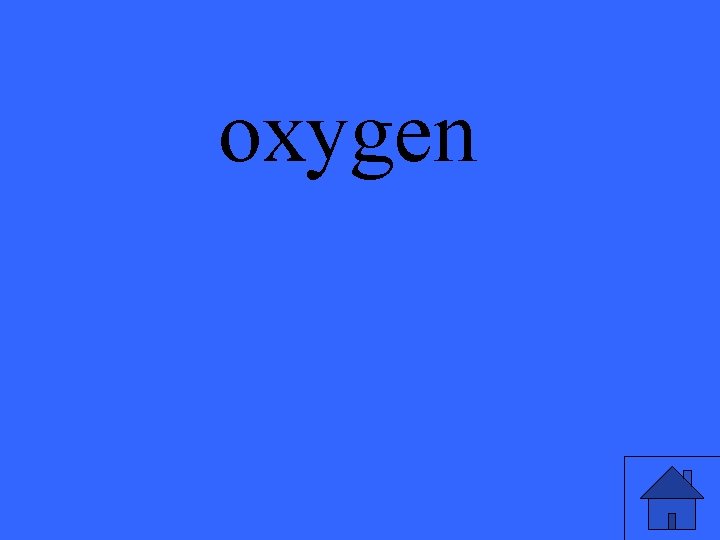 oxygen 