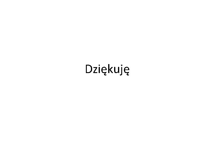 Dziękuję 