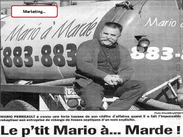 Marketing… 