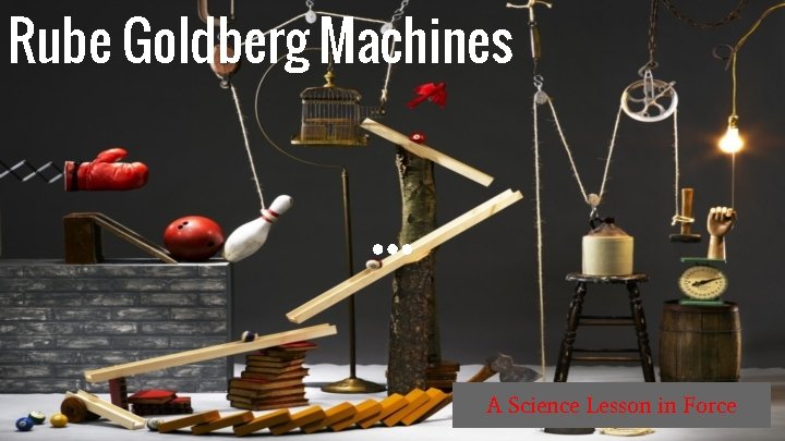 Rube Goldberg Machines A Science Lesson in Force 