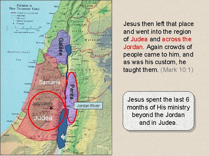 Gospel of Mark Chapter 10 A Galilee Jesus