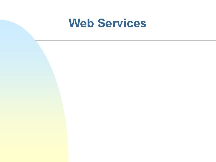 Web Services 