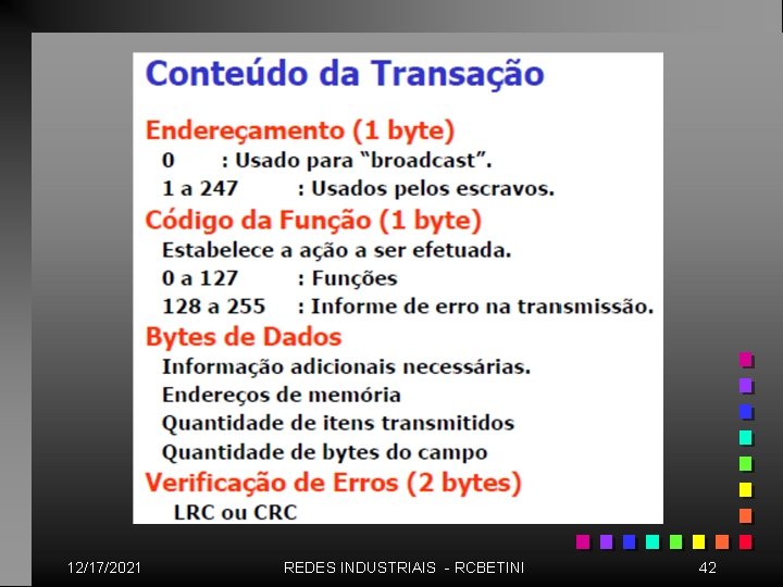 12/17/2021 REDES INDUSTRIAIS - RCBETINI 42 