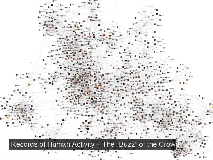 Records of Human Activity – The “Buzz” of the Crowd? 