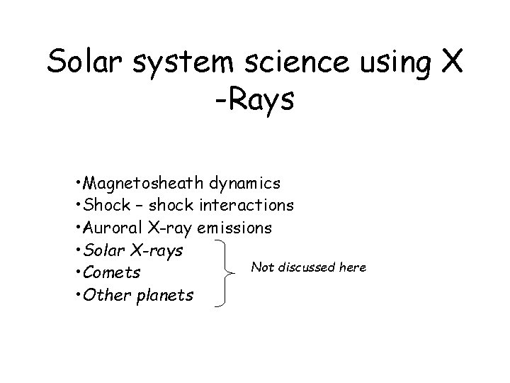 Solar system science using X Rays Magnetosheath dynamics