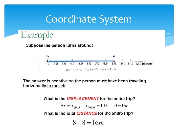 Coordinate System 