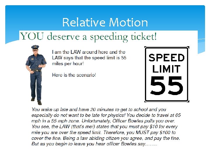 Relative Motion 