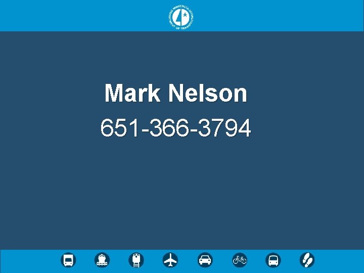 Mark Nelson 651 -366 -3794 