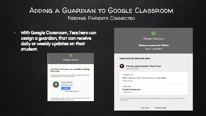 Adding a Guardian to Google Classroom Keeping Parents Connected - With Google Classroom, Teachers