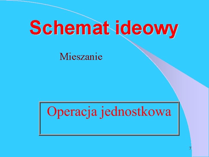 Schemat ideowy Mieszanie 7 