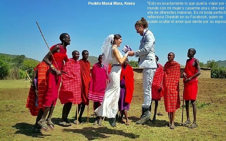 Pueblo Masai Mara, Kenia “Esto es exactamente lo quería: viajar por e mundo con