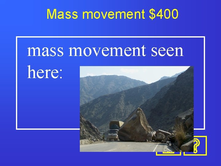 Mass movement $400 mass movement seen here: 