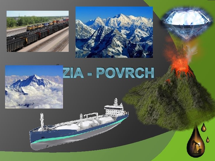 ÁZIA - POVRCH 