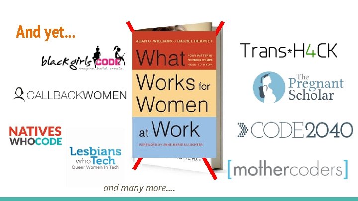 And yet. . . and many more…. 