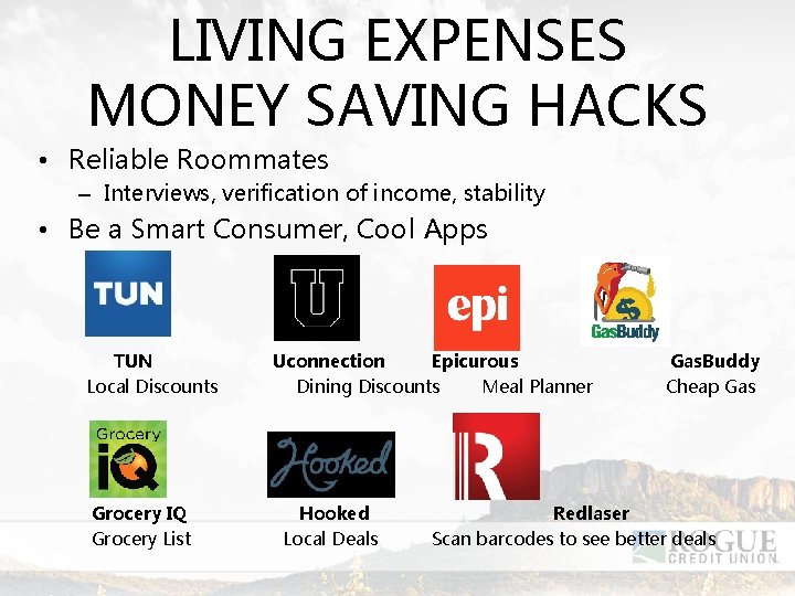 LIVING EXPENSES MONEY SAVING HACKS • Reliable Roommates – Interviews, verification of income, stability