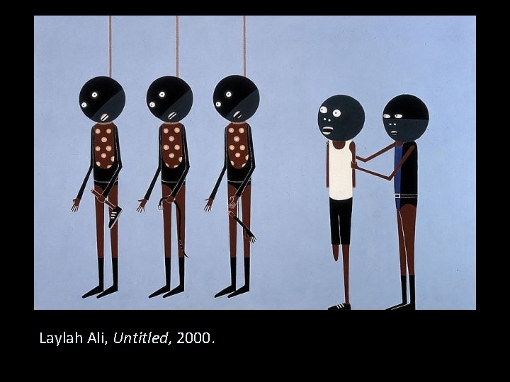 Laylah Ali, Untitled, 2000. 