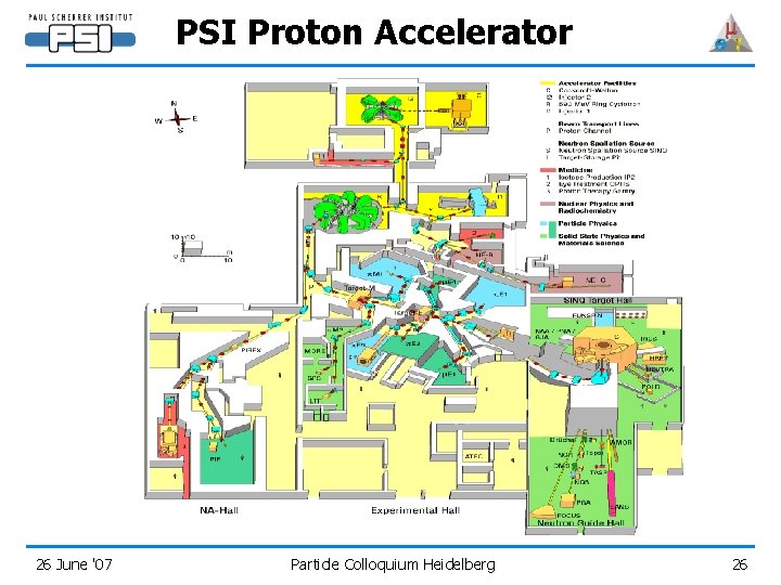 PSI Proton Accelerator 26 June '07 Particle Colloquium Heidelberg 26 