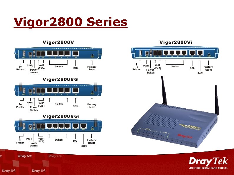 Vigor 2800 Series 