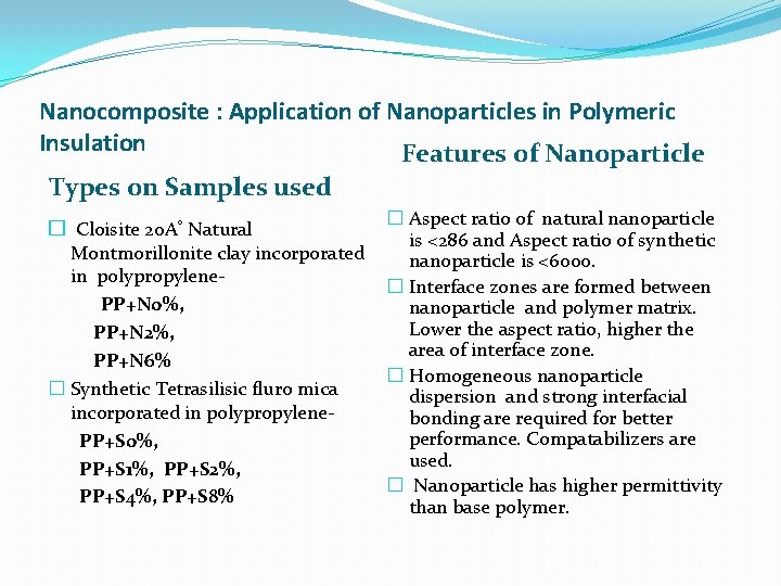 3 D Modeling of Polymer Nanocomposite under High