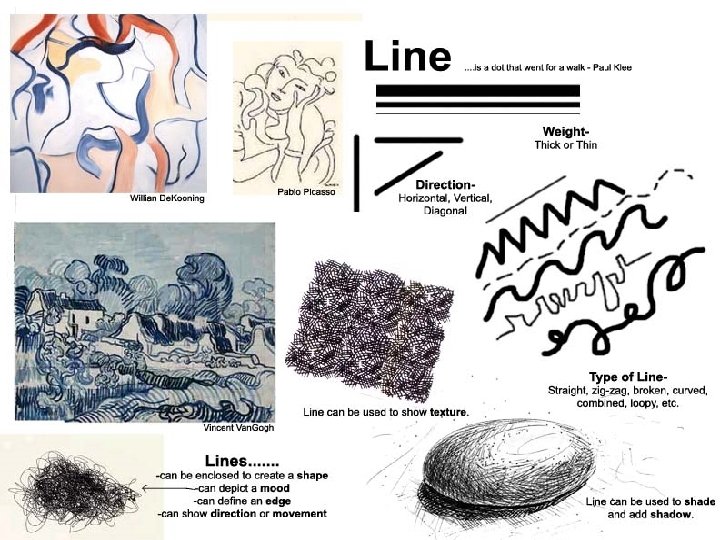 Line THE FORMAL ELEMENTS Line Light And Value Line THE FORMAL ELEMENTS Line Light And Value