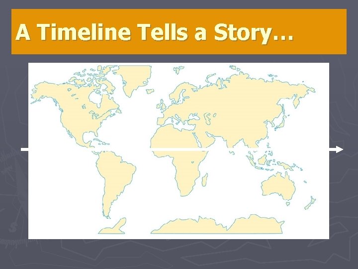A Timeline Tells a Story… 