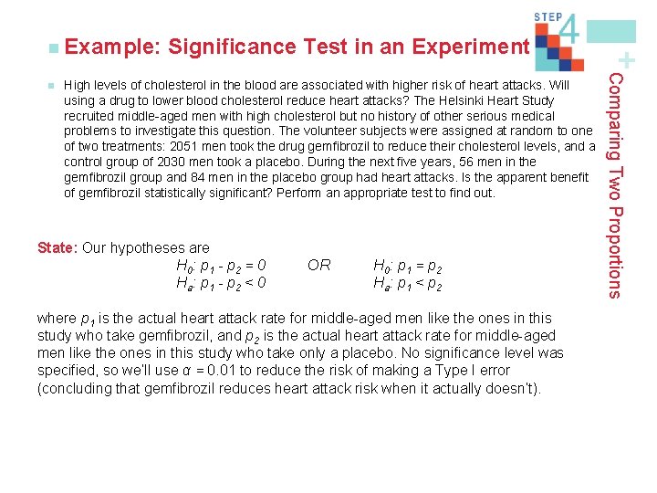 High levels of cholesterol in the blood are associated with higher risk of heart