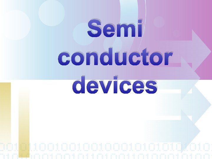 Semi conductor devices 