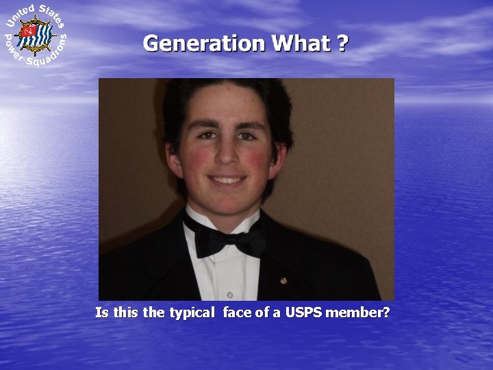 Is this the typical face of a USPS member? 