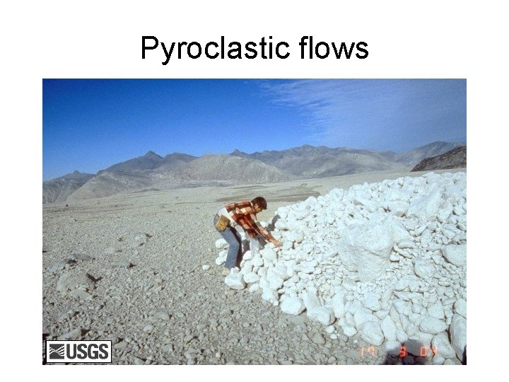 Pyroclastic flows 