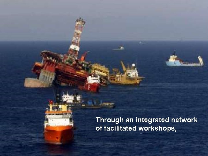 Through an integrated network of facilitated workshops, 