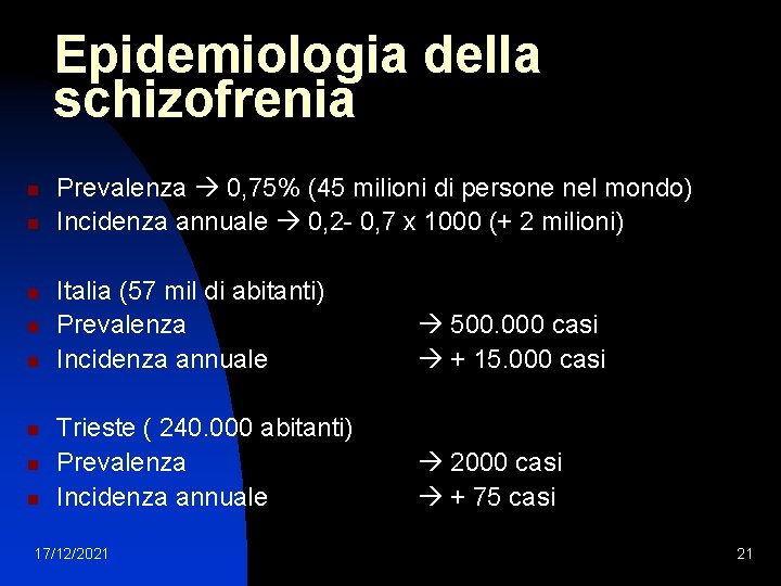Universit degli Studi di Trieste Facolt di Psicologia
