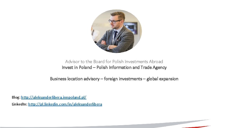 Advisor to the Board for Polish Investments Abroad Invest in Poland – Polish Information