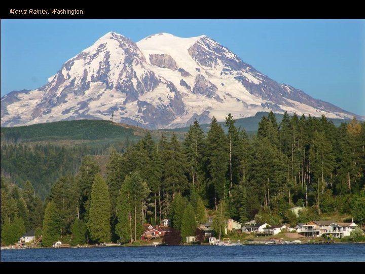 Mount Rainier, Washington 