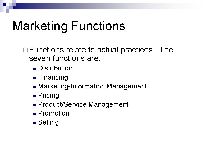 Marketing Education What is it What Does It