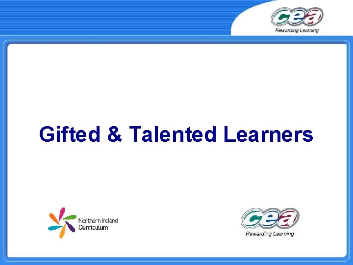 Gifted & Talented Learners 