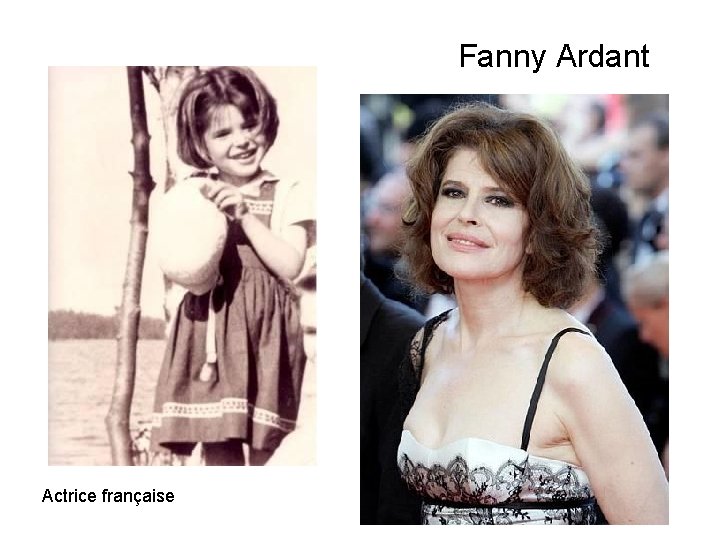 Fanny Ardant Actrice française 