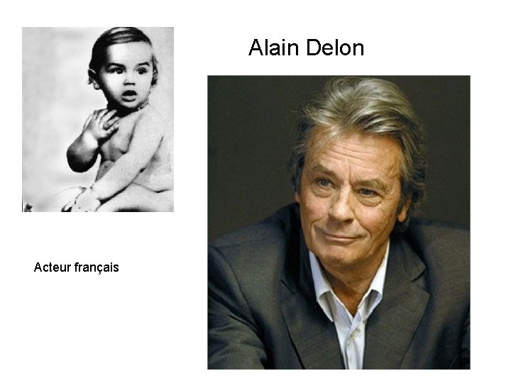 Alain Delon Acteur français 