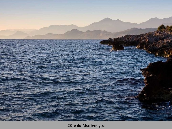 Côte du Montenegro 