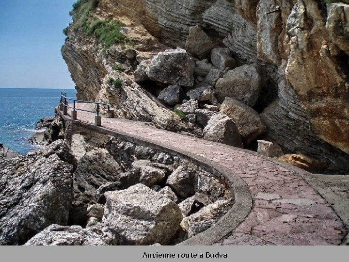 Ancienne route à Budva 