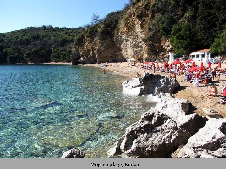 Mogren plage, Budva 