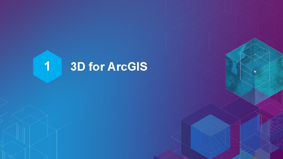 1 3 D for Arc. GIS 