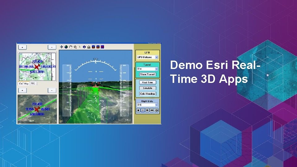 Demo Esri Real. Time 3 D Apps 