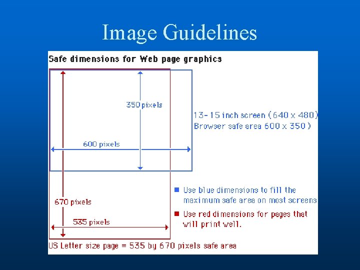 Image Guidelines 