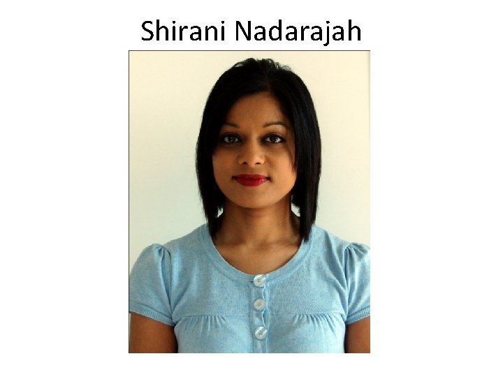 Shirani Nadarajah 