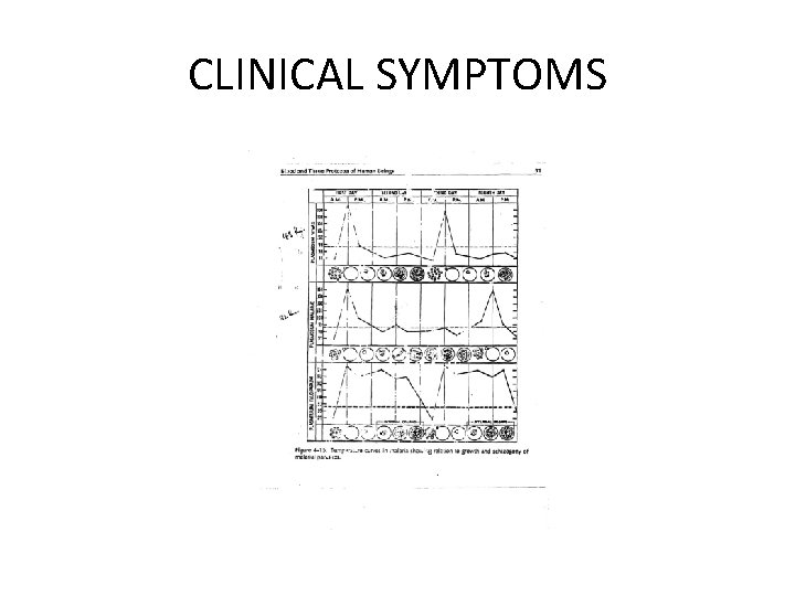 CLINICAL SYMPTOMS 