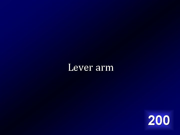 Lever arm 200 