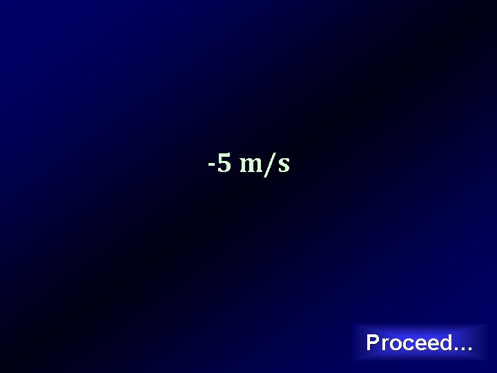 -5 m/s Proceed… 