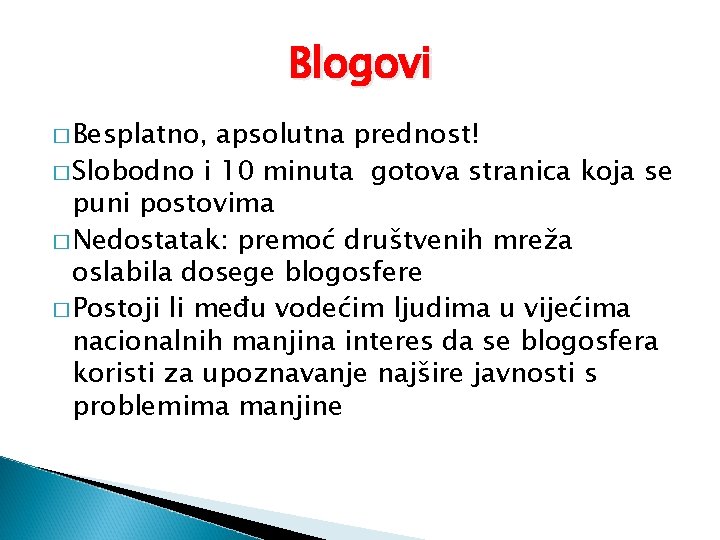 Blogovi � Besplatno, apsolutna prednost! � Slobodno i 10 minuta gotova stranica koja se Blogovi � Besplatno, apsolutna prednost! � Slobodno i 10 minuta gotova stranica koja se