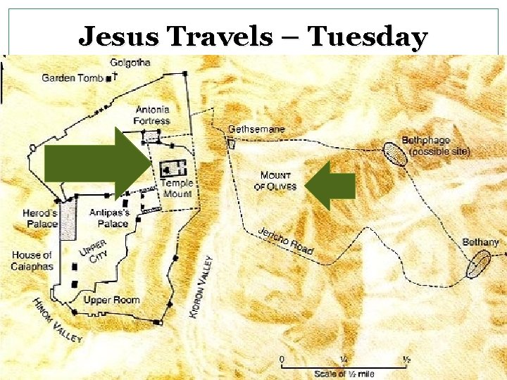 Jesus Travels – Tuesday 